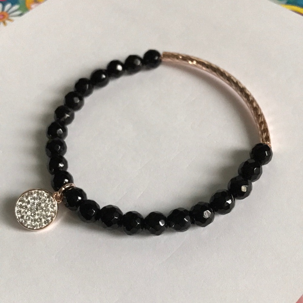 Love This Life bracelet - Onyx